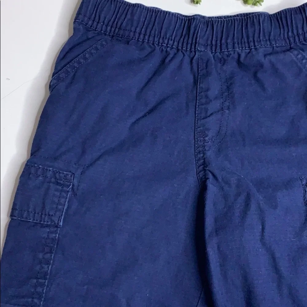 Children’s Place navy blue cargo shorts toddler 4T casual clothes kids